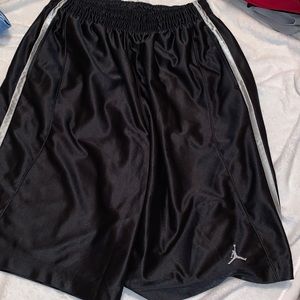 Black Jordan Basketball Shorts